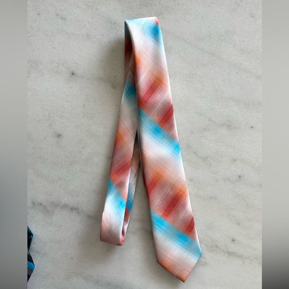 Modern men’s necktie made of silk